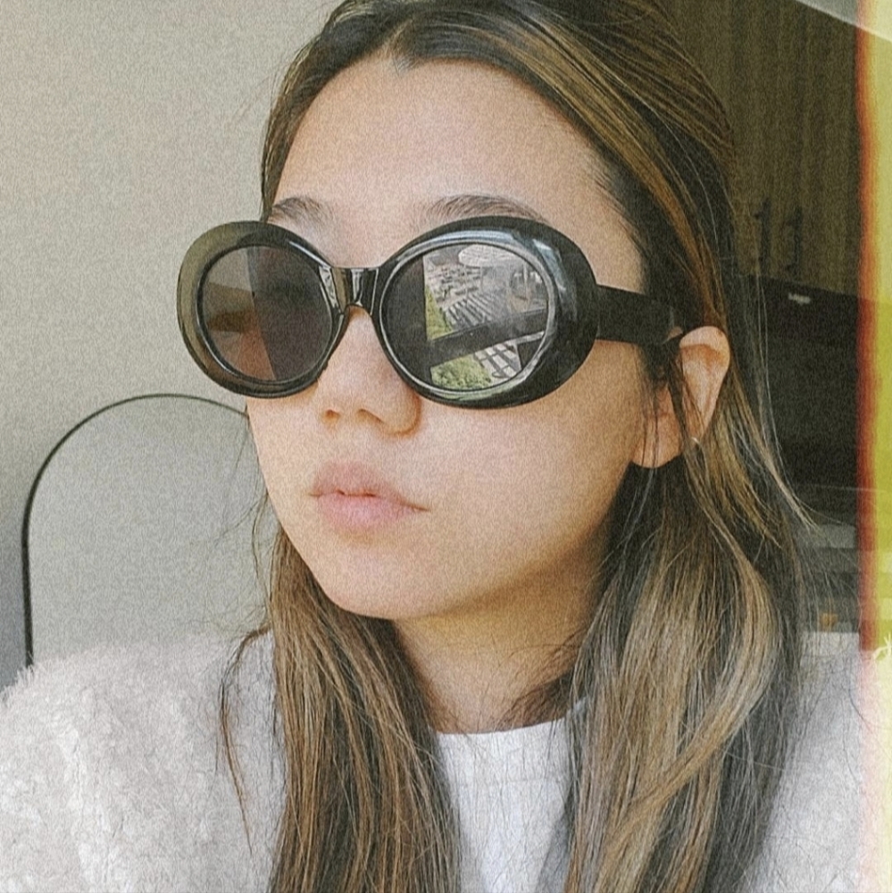 Retro round sunglasses